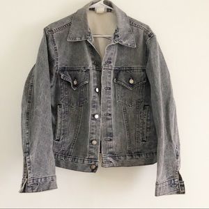 Vintage Cherokee Acid Washed Denim Jacket L